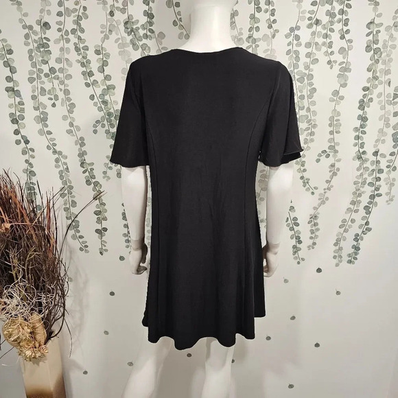 NWOT SHOW ME YOUR MUMU Matilda Mini Dress Black Lace Up Size Medium - Picture 7 of 11